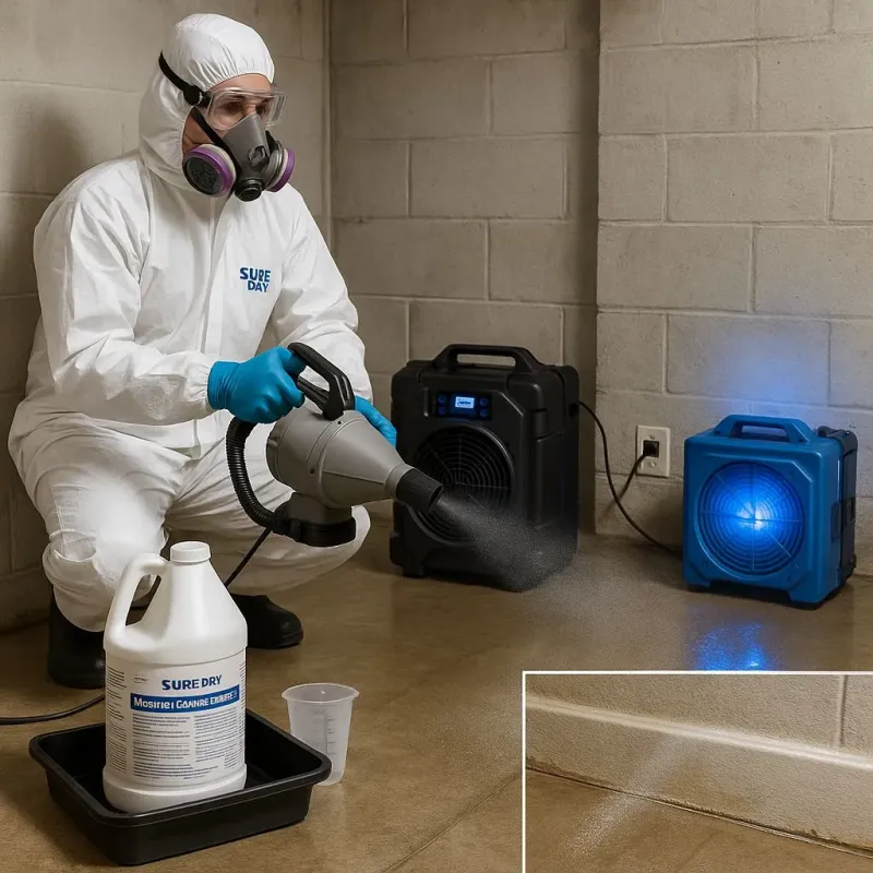 Sanitization and Odor Removal process in Posen, IL
