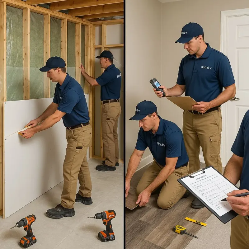 Repairs and Reconstruction process in Posen, IL